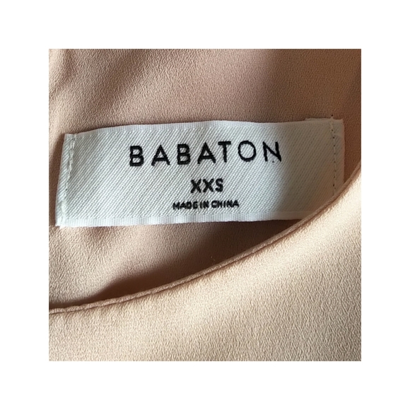 NWT Aritzia Babaton HOPKINS Blouse - Pink Prima - Picture 6 of 8